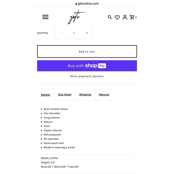 Royal Blue Sequin Dress - Picture 9 of 10